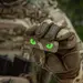 6 - Шеврон-нашивка M-Tac Cat Eyes Laser Cut. Мультикам с зелеными глазами