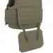 4 - Коврик для сидения одинарний, пятиточка односекционная WARSEAT. Олива