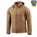 1 - Тактична куртка M-Tac Norman Windblock Fleece. Койот