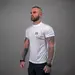 2 - Тактична футболка Global Ballistics Hexagon. Білий