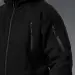 9 - Флісова тактична кофта з капюшоном. Чорна. Polyester. Розмір XL