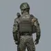 4 - Плитоноска SVAROG (Комплект 9 подсумков) с системой быстрого сброса. Molle. Цвет Олива.
