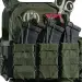 7 - Плитоноска SVAROG (Комплект 9 подсумков) с системой быстрого сброса. Molle. Цвет Олива.