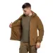 3 - Флисовая куртка-кофта Helikon Patriot Mk2 Hybrid. Койот