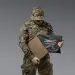 4 - Тактический коврик для сидения 2 класса защиты. CORDURA 1000D. Койот
