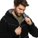 7 - Флисовая куртка-кофта Pentagon IANOS SHERPA 2-IN-1. Черный