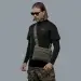 1 - Плечевая однолямочная сумка. Увеличенная. Cordura 1000D Олива
