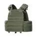 11 - Плитоноска КРУК, система швидкого скидання. Molle. Колір Олива.