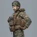 6 - Плитоноска SVAROG (Комплект 9 підсумків) з системою швидкого скидання. Molle. Колір Койот.