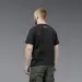 6 - Футболка Urban Cotton. Хлопок/эластан. Черная. Размер L