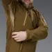 10 - Куртка тактическая SoftShell APEX Flex. Осень-Весна Койот. Размер S
