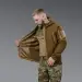 6 - Куртка тактическая SoftShell APEX Flex. Осень-Весна Койот. Размер S