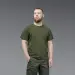 2 - Футболка Urban Cotton. Бавовна/еластан. Олива. Розмір XXL