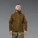 2 - Куртка тактическая SoftShell APEX Flex. Осень-Весна Койот. Размер S