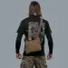 2 - Плечевая однолямочная сумка. Увеличенная. Cordura 1000D Койот