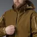 11 - Куртка тактическая SoftShell APEX Shield Storm. Осень-Весна Койот. Размер XXL