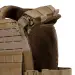 9 - Плитоноска TUR PRO Скелетон з системою швидкого скидання. Molle. Колір Койот.