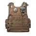 6 - Плитоноска VEPR, збільшена площа захисту. (аналог IOTV G4) Molle. Колір Койот. Розмір XL