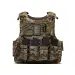 4 - Плитоноска VEPR, збільшена площа захисту. (аналог IOTV G4) Molle. Колір Мультикам. Розмір L/XL