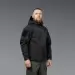 8 - Куртка тактическая SoftShell APEX Shield Storm. Осень-Весна Черный. Размер S