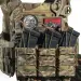 7 - Плитоноска SVAROG (Комплект 9 подсумков) с системой быстрого сброса. Molle. Цвет Мультикам.