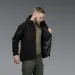 6 - Флісова тактична кофта з капюшоном. Чорна. Polyester. Розмір XL