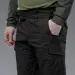 8 - Тактичні штани Battlegear Cargo. Колір Чорний. Розмір S