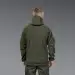 3 - Флисовая тактическая кофта с капюшоном. Олива. Polyester. Размер L