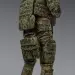 5 - Баллистическая защита поясницы 1-го класса защиты. CORDURA 1000D. Пиксель