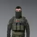 7 - Флісовий Бафф Winter Neck Олива. Polyester. Розмір: S-M