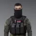 7 - Флисовый Бафф Winter Neck Черный. Polyester. Размер: S-M