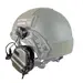 6 - Активные тактические наушники с микрофоном Earmor M32H MOD3 Helmet Version Олива