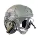 3 - Активные тактические наушники с микрофоном Earmor M32H MOD3 Helmet Version Олива