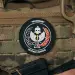 3 - ПВХ Патч (шеврон) TASK FORCE 141 DEFENCE UKRAINE. чёрный