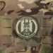 3 - ПВХ Патч (шеврон) GHOST DEFENCE UKRAINE. Олива