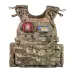 7 - Бронежилет 6-го класу (TUR PRO Gen 1). Вага 6.5 кг. З системою швидкого скидання. Molle. З боковими карманами. Колір Мультикам.