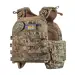 8 - Бронежилет 6-го класу (TUR PRO Gen 2). Вага 6.5 кг. З системою швидкого скидання. Molle. Колір Мультикам. Розмір S/M.