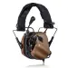 2 - Активные тактические наушники с микрофоном Earmor M32 Plus MOD3 Helmet Version Койот
