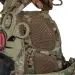 7 - Бронежилет 3-го класу (Крук). Вага 3.6 кг. (Комплект 4 підсумка). З системою швидкого скидання. Molle. Колір Мультикам.