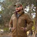 1 - Куртка тактична Softshell ХАНТЕР. Осінь-Весна Койот. Розмір S (40-42)