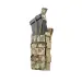 1 - Одинарный пластиковый подсумок под магазины AK\AR. Cordura 1000D. Molle. Пиксель