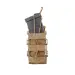 5 - Одинарний пластиковий підсумок під магазини AK\AR. Cordura 1000D. Molle. Койот