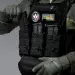 4 - Одинарный пластиковый подсумок под магазины AK\AR. Cordura 1000D. Molle. Черный