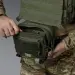 8 - Сумка-напашник збільшена PRO. Тактична сумка. Олива