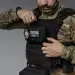 6 - Нагрудный админ-подсумок. MOLLE. Тактический подсумок. Черный