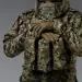 6 - Двойной закрытый подсумок под магазины AK\AR. Cordura 1000D. Molle. Пиксель