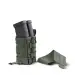 4 - Подвійний закритий підсумок під магазини AK\AR. Cordura 1000D. Molle. Олива