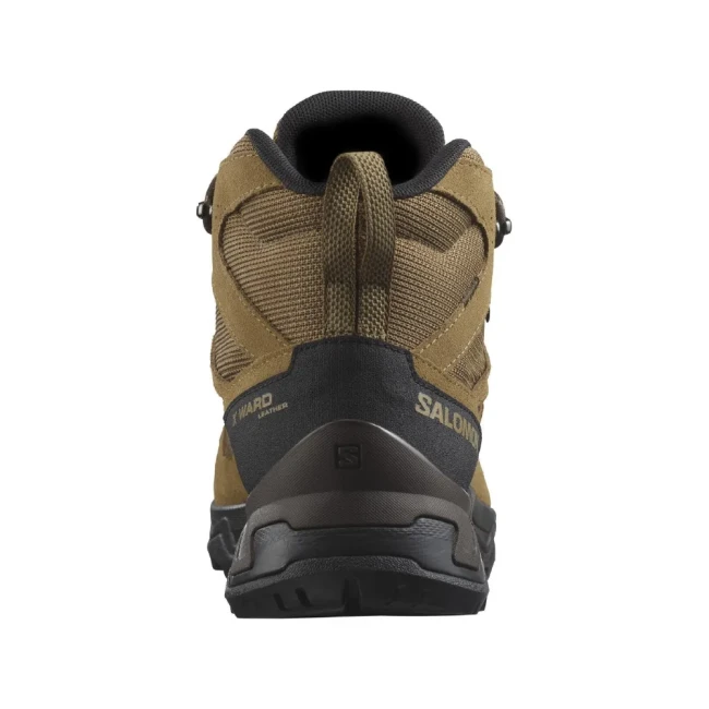 Трекінгові черевики Salomon X Ward Leather MID Gore-Tex. Койот. Розмір 42Фото №0