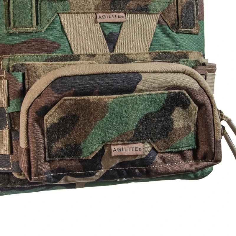 Бронежилет Agilite K-ZERO M81 Woodland Limited Edition 3 клас захисту. Вага 3.6 кг. Колір Woodland. Cordura 500D.Фото №16