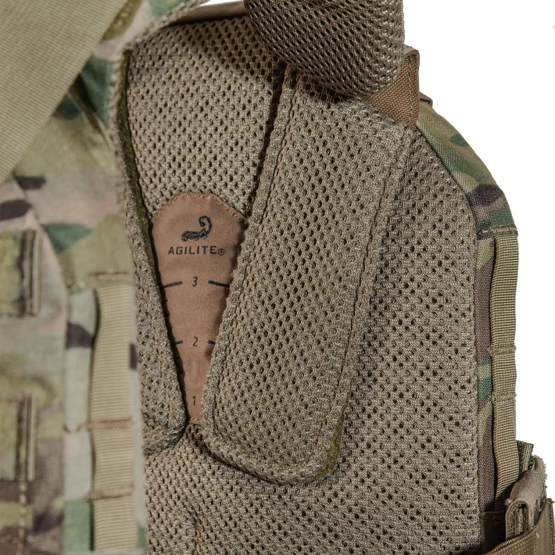 Бронежилет Agilite K-ZERO 3 клас захисту. Вага 3.6 кг. Колір Мультикам/Multicam. Cordura 500D.Фото №10